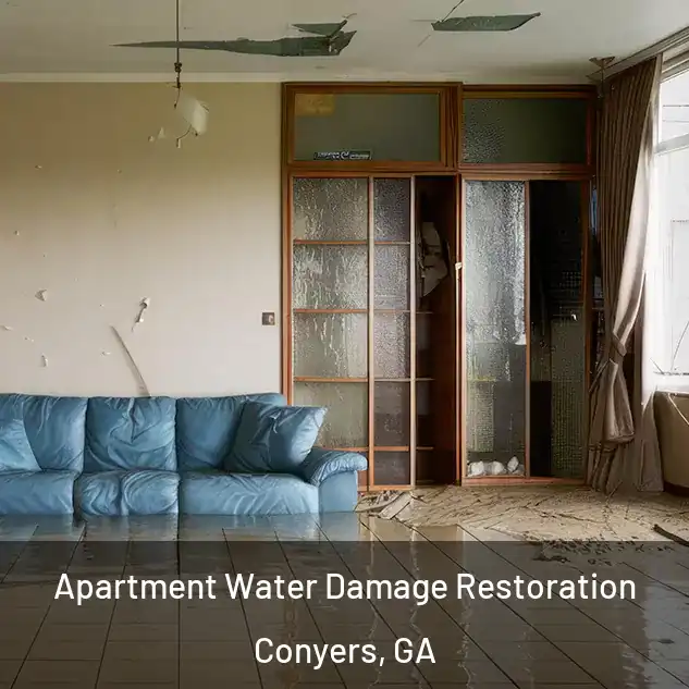  Apartment Water Damage Restoration Conyers, GA