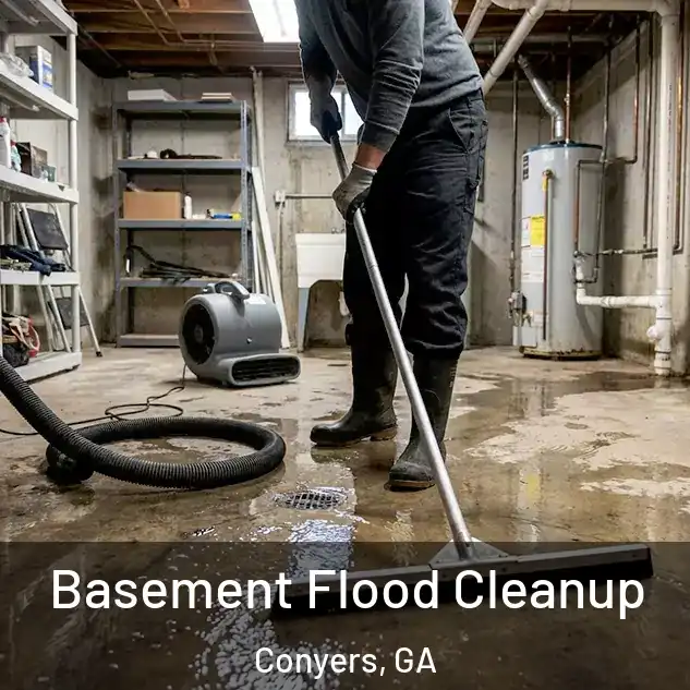  Basement Flood Cleanup Conyers, GA