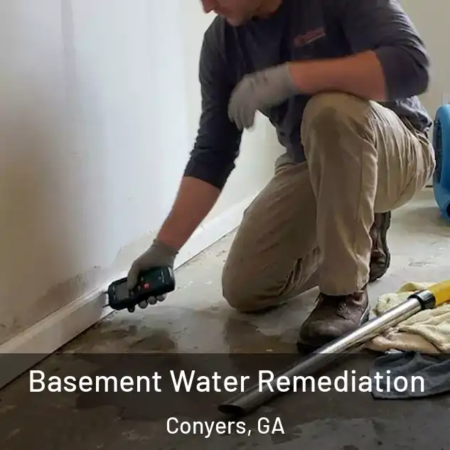  Basement Water Remediation Conyers, GA