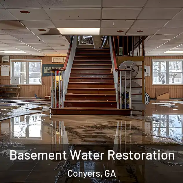  Basement Water Restoration Conyers, GA