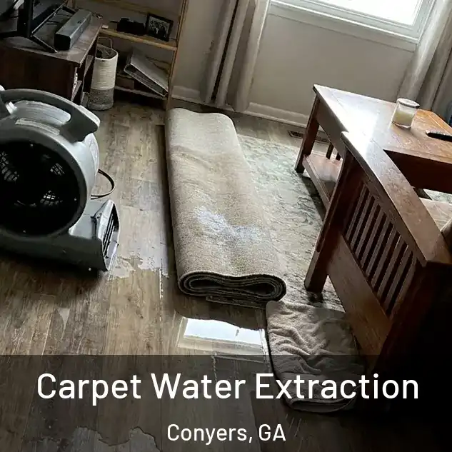  Carpet Water Extraction Conyers, GA