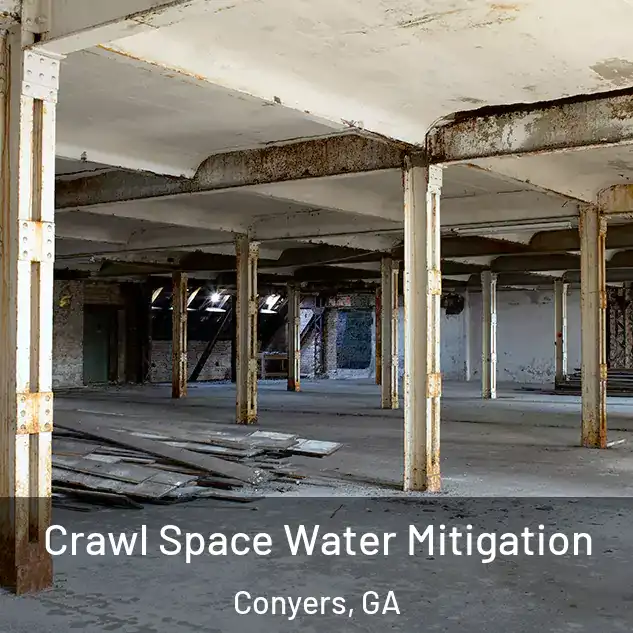  Crawl Space Water Mitigation Conyers, GA