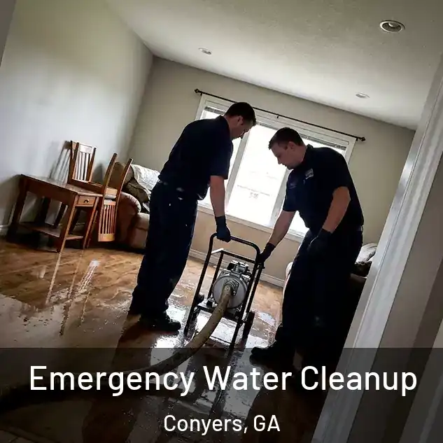  Emergency Water Cleanup Conyers, GA