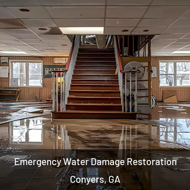  Emergency Water Damage Restoration Conyers, GA