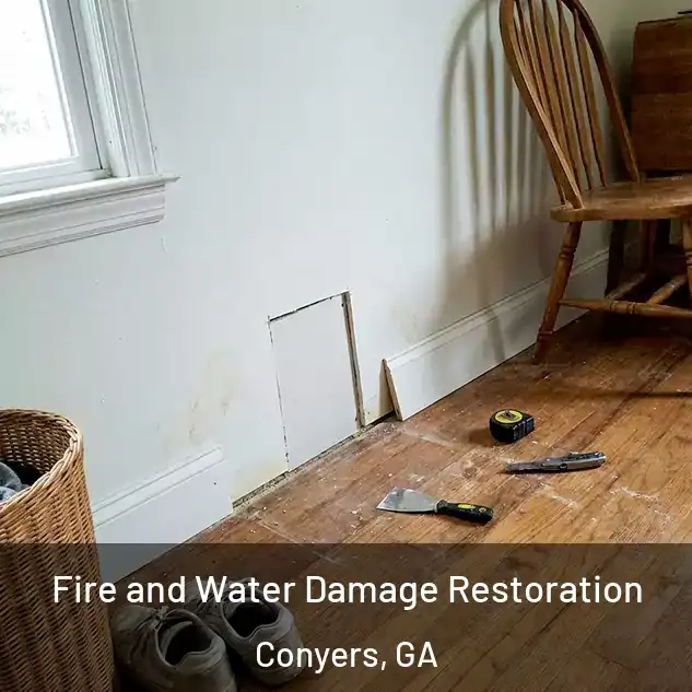  Fire and Water Damage Restoration Conyers, GA