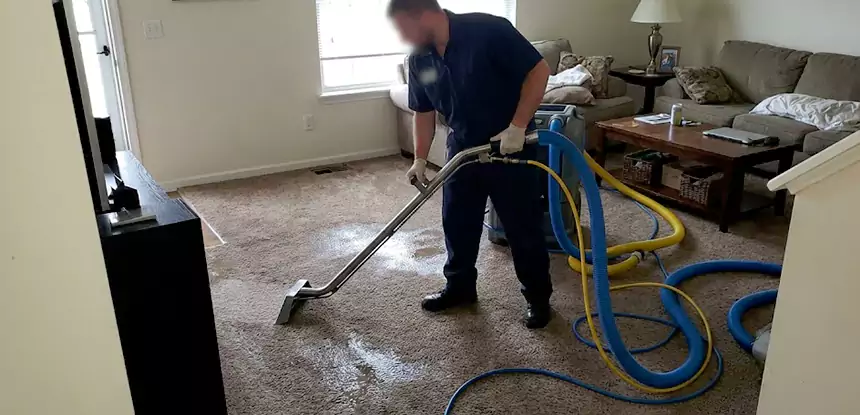 Flooded Basement Carpet Cleanup Conyers 