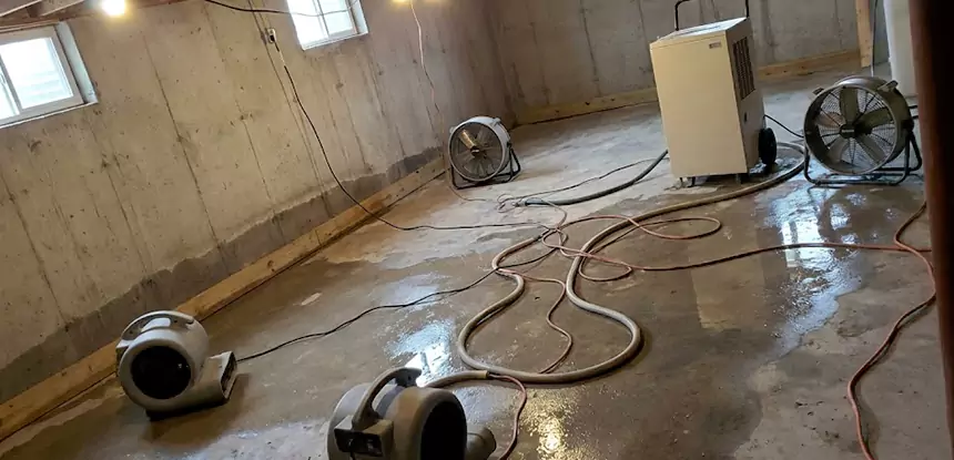 Large-Scale Water Damage Cleanup in Conyers