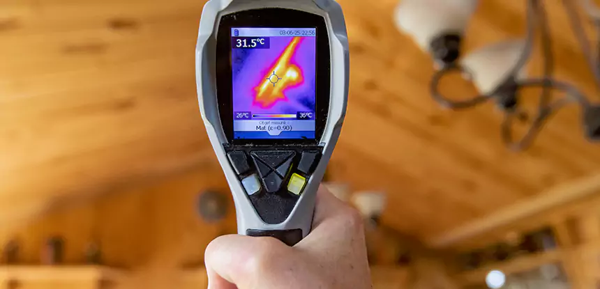 Infrared Camera Roof Leak Detection in Conyers