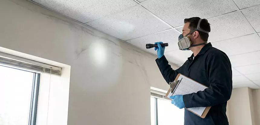Ceiling Water Damage Inspection in Conyers