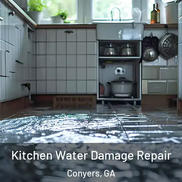  Kitchen Water Damage Repair Conyers, GA
