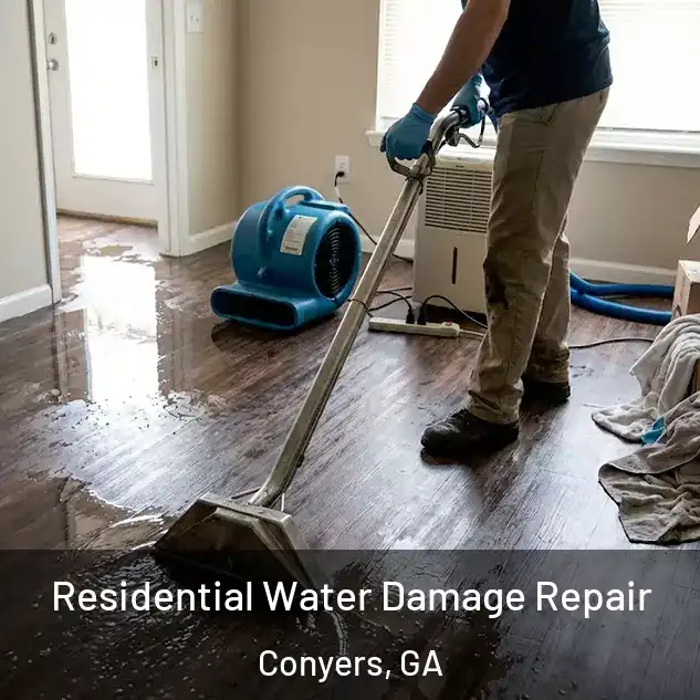  Residential Water Damage Repair Conyers, GA
