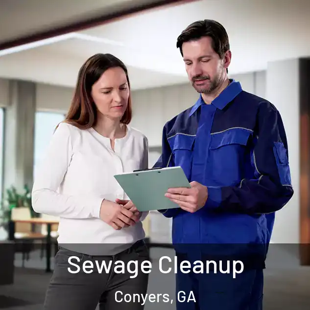  Sewage Cleanup Conyers, GA