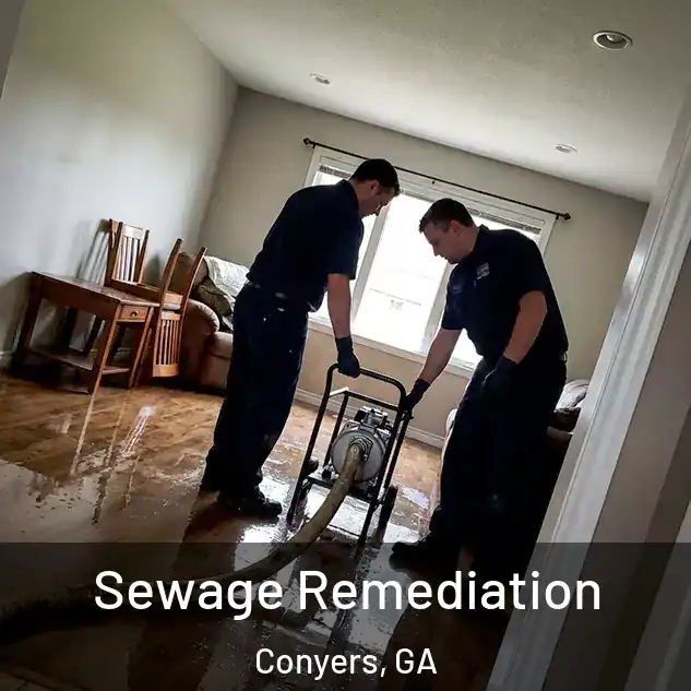  Sewage Remediation Conyers, GA