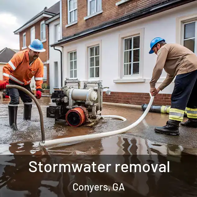  Stormwater removal Conyers, GA