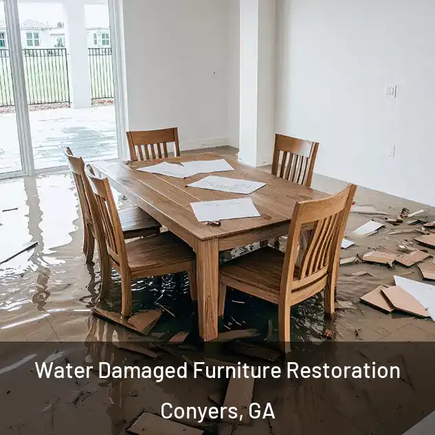  Water Damaged Furniture Restoration Conyers, GA