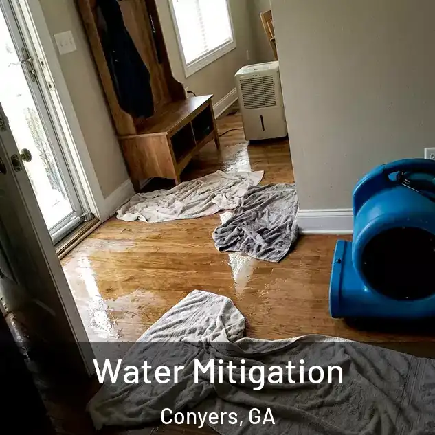  Water Mitigation Conyers, GA